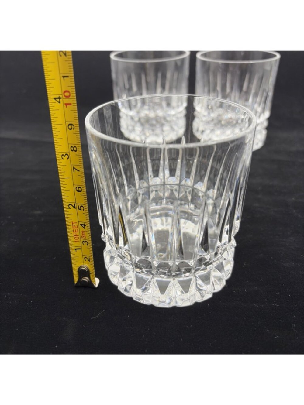 Nachtmann Astra Crystal Old Fashioned Whiskey Rocks Glasses Set of 4 Vintage - Picture 8 of 8